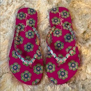 Vera Bradley flip flops